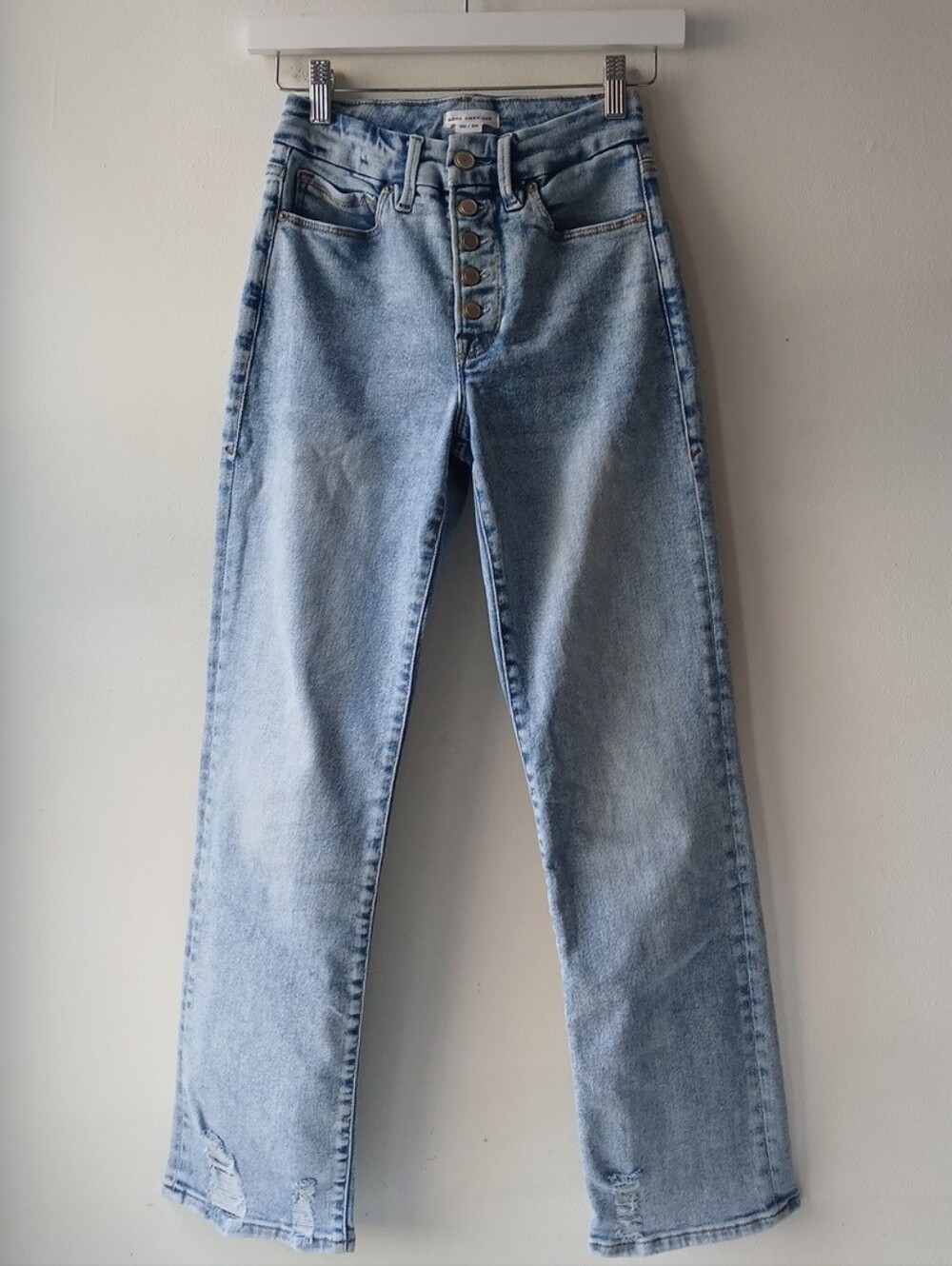Good American Good Legs Straight Jeans Women's 24